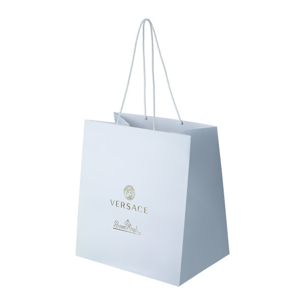 Carrying bag size L"Versace", Papier - weiss