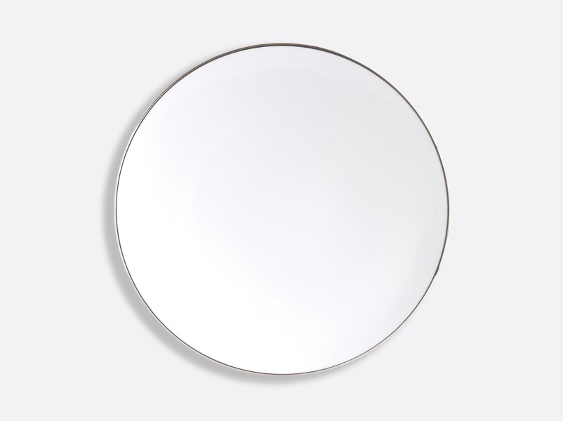 Dinner plate 27 cm, "Cristal", platinum