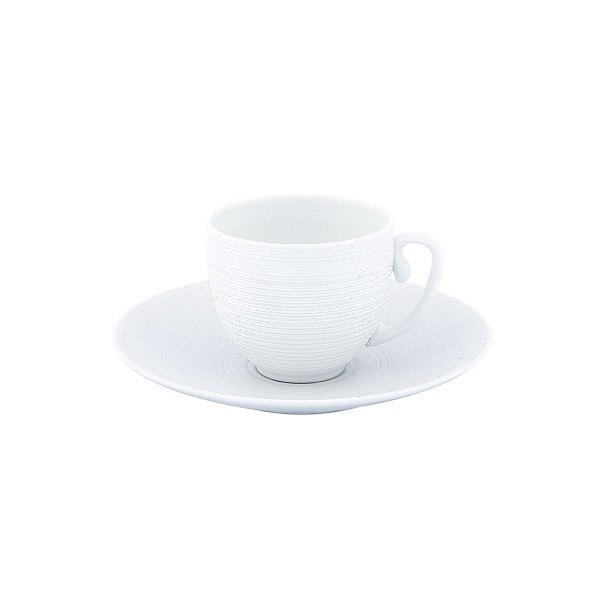 Coffee cup 20 cl, "Hemisphere", satin white