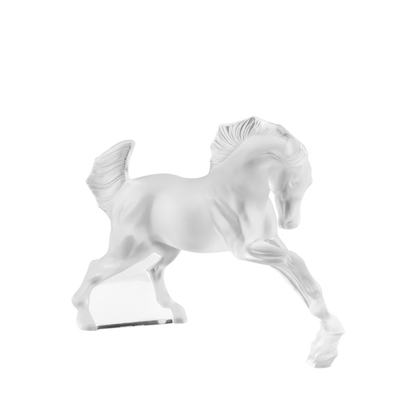 Horse 35 cm, clear crystal