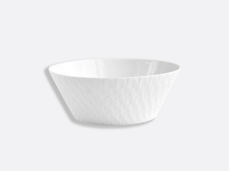 Salad bowl 25.4 cm, "Twist", white