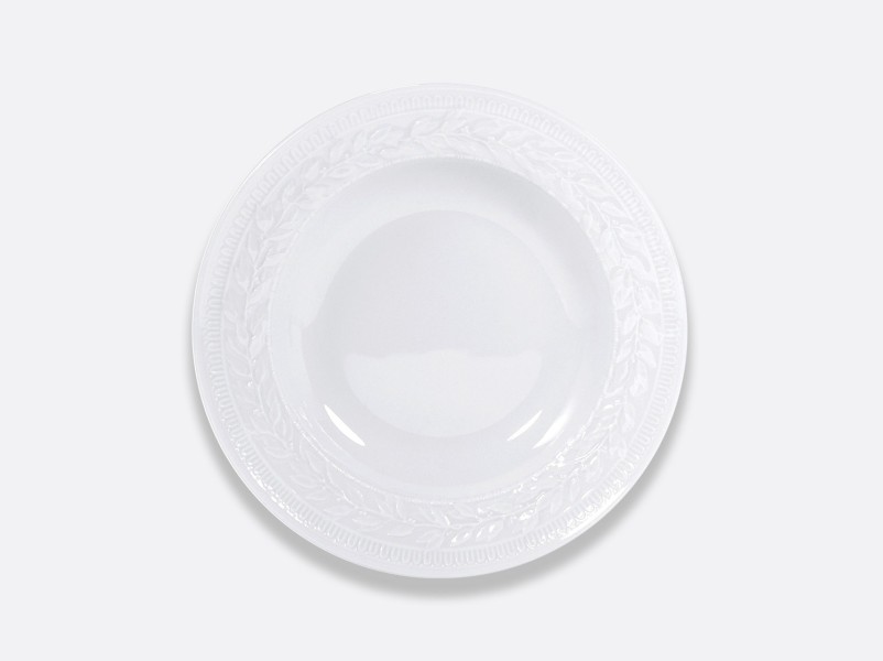 Rim soup plate 23 cm, "Louvre", white