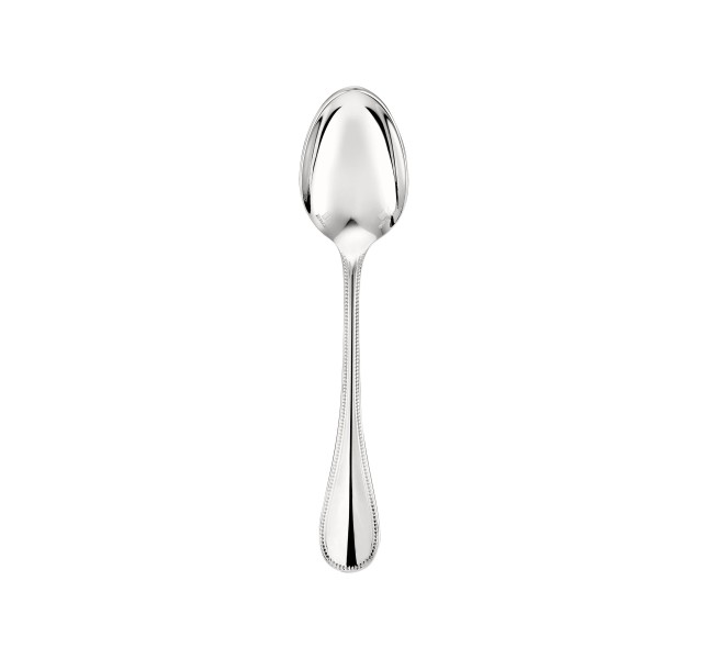 Coffee spoon, "Perles", silverplated