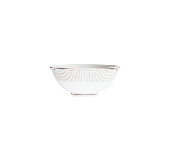 Chinese rice bowl 12 cm, "Malmaison Impériale", platinum