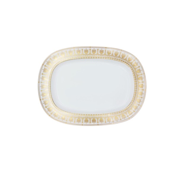 Flat Oval, "Empire", Gold