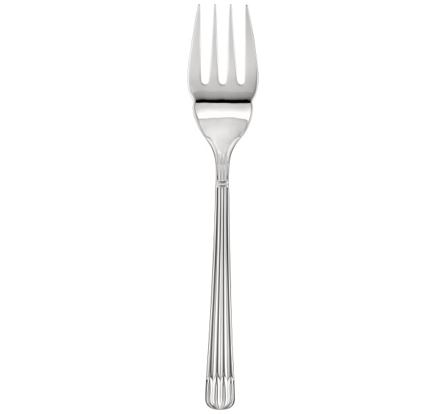 Serving fork, "Osiris", stainless steel
