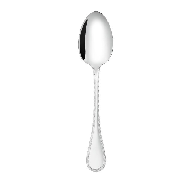 Dinner spoon, "Perles", silverplated