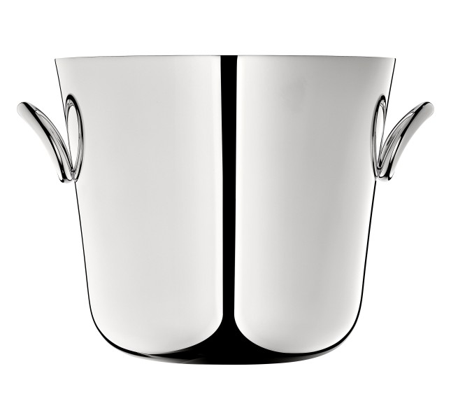 Ice bucket, "Vertigo", silverplated