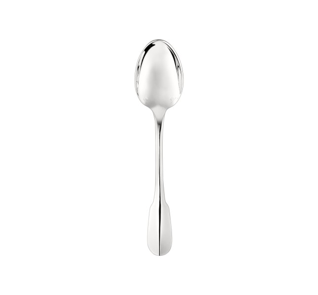 Dessert spoon, "Cluny", silverplated