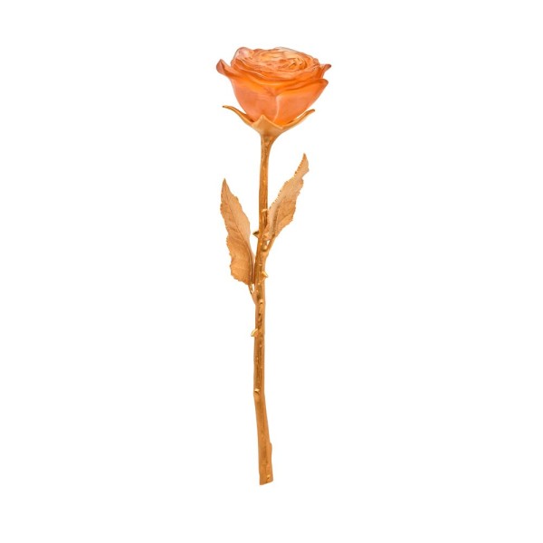 Decorative flower, "Rose Eternelle", Orange