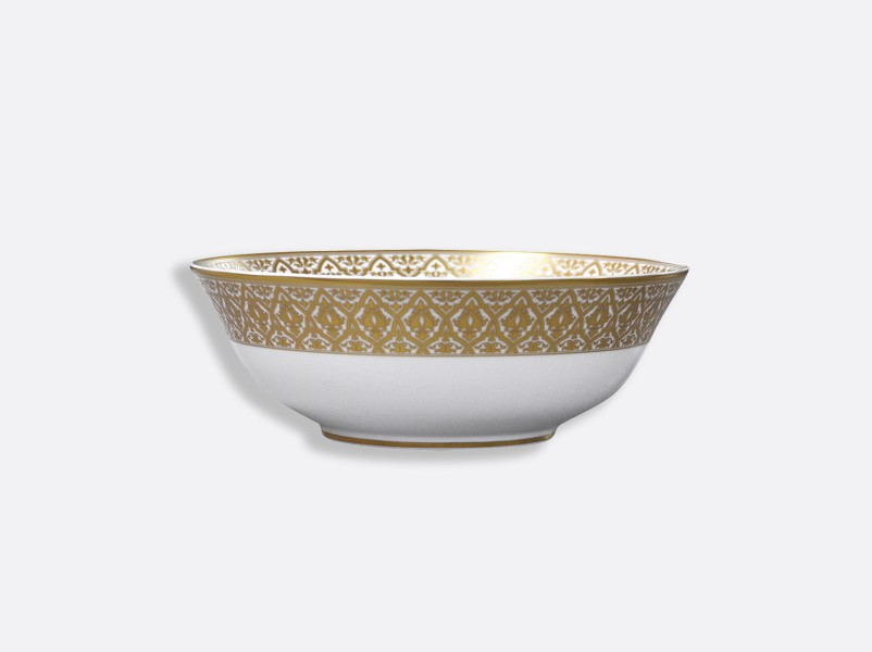 Salad bowl 25.4 cm, "Venise", gold