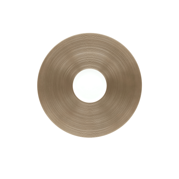 Mise En Bouche plate, "Hemisphere - Colors", Metallic Grey