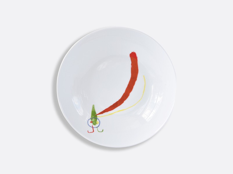 Soup plate 19 cm, "A Toute Epreuve - Joan Miro"
