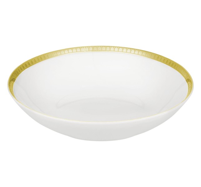 Soup bowl 19 cm, "Malmaison", gold