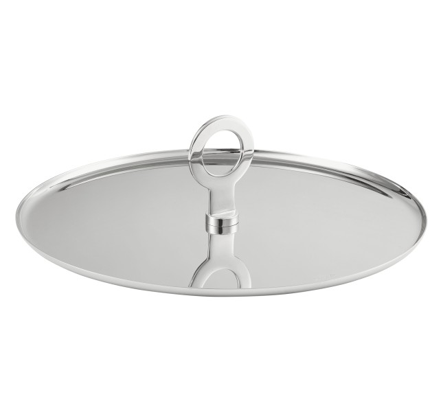 Appetizer Plate, "Oh de Christofle", Stainless steel