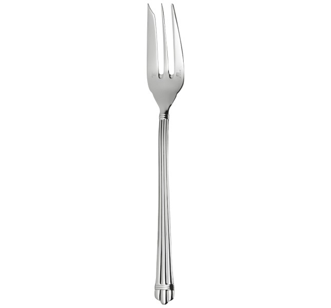 Serving fork, "Aria", sterling silver