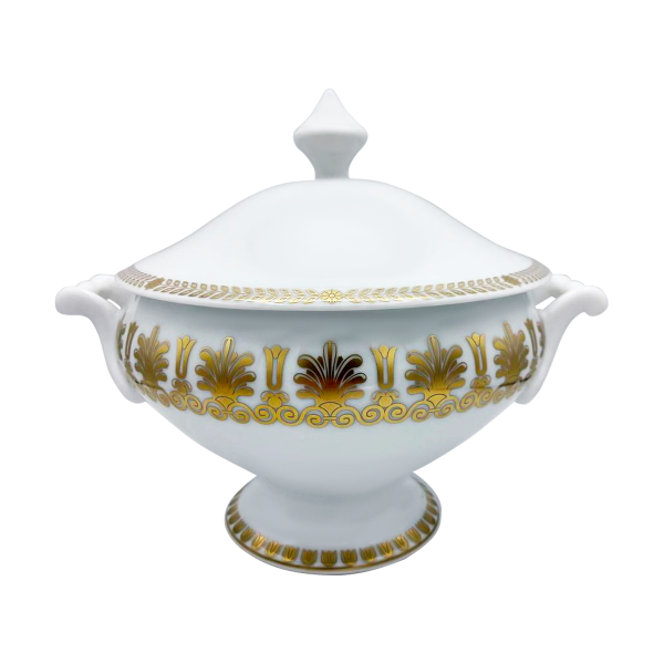 Soup tureen, "Empire", Gold