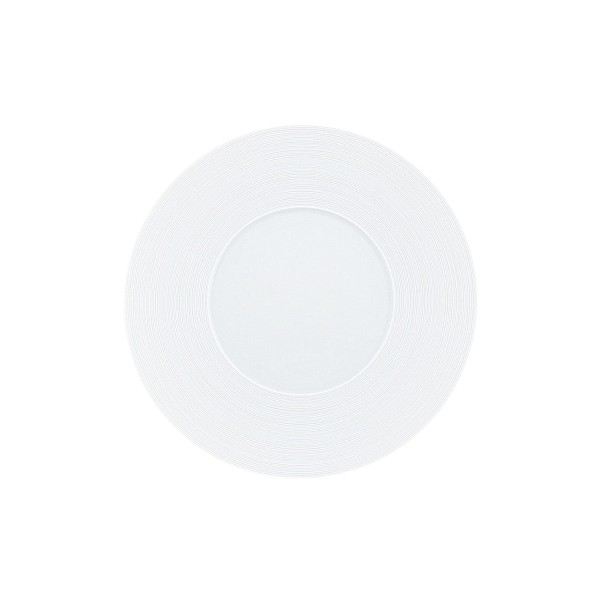 Charger plate, "Hemisphere - Colors", Vanilla