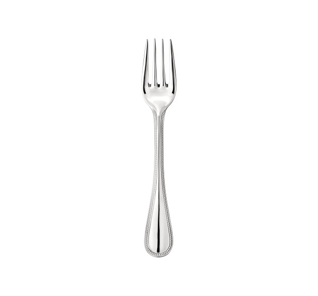 Salad fork, "Perles", stainless steel