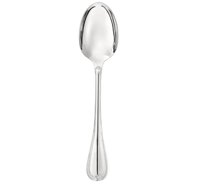 Standard soup spoon, "Malmaison", sterling silver