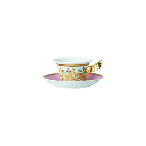 Cup/Saucer 4 low"Le jardin de Versace", Le jardin de Versace