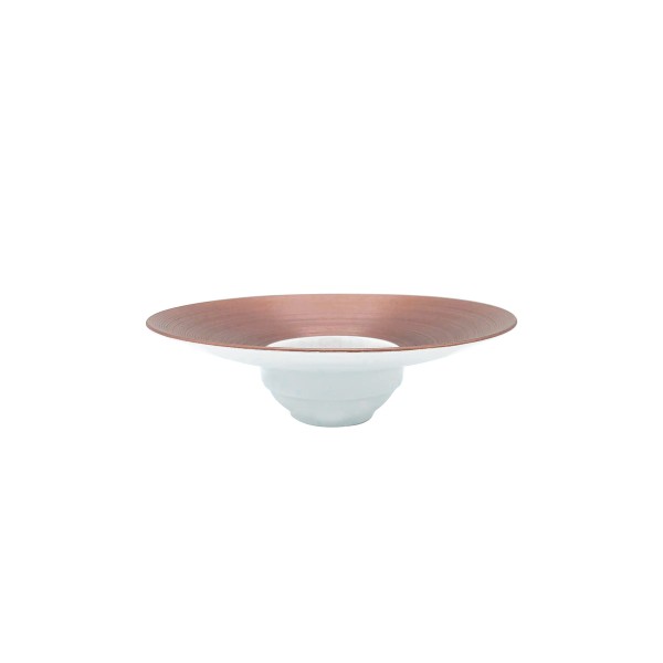 Rim soup plate, small, "Hemisphere - Colors", Metallic Violet